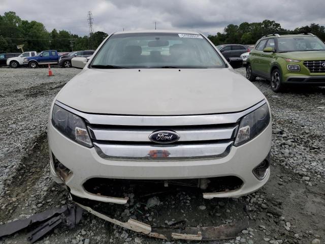 3FAHP0JA3CR321871 - 2012 FORD FUSION SEL WHITE photo 5