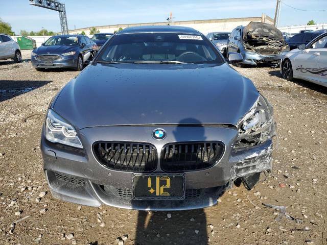 WBA6D6C55JG388700 - 2018 BMW 650 XI GRAN COUPE CHARCOAL photo 5