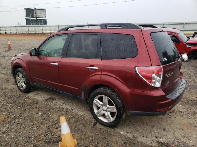 JF2SH6DC1AH726382 - 2010 SUBARU FORESTER 2.5X LIMITED MAROON photo 2