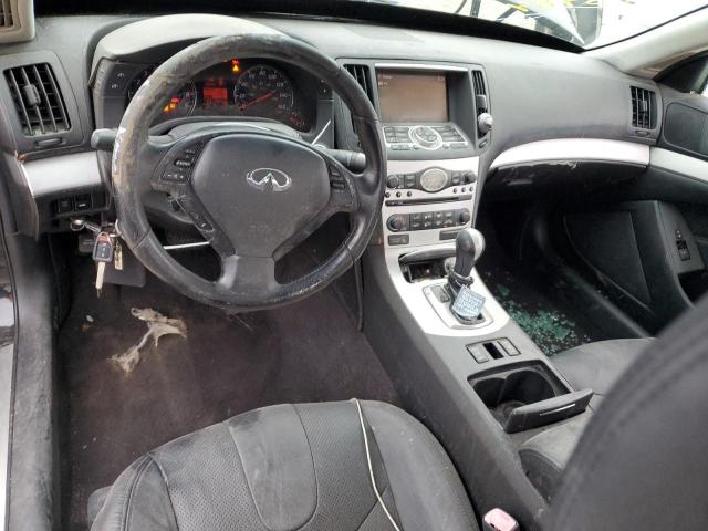 JNKCV64E78M124681 - 2008 INFINITI G37 BASE BLACK photo 8