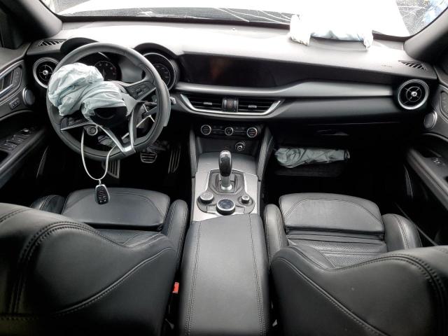 ZASFAKNN6J7B70886 - 2018 ALFA ROMEO STELVIO TI SPORT SILVER photo 8