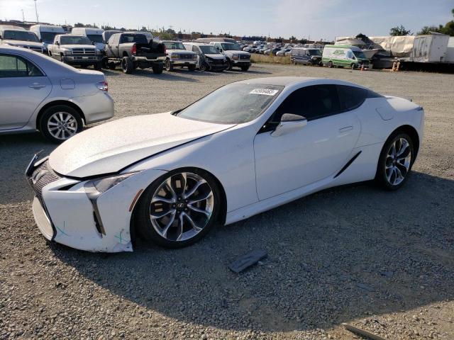 JTHHP5AY6JA002748 - 2018 LEXUS LC 500 WHITE photo 1