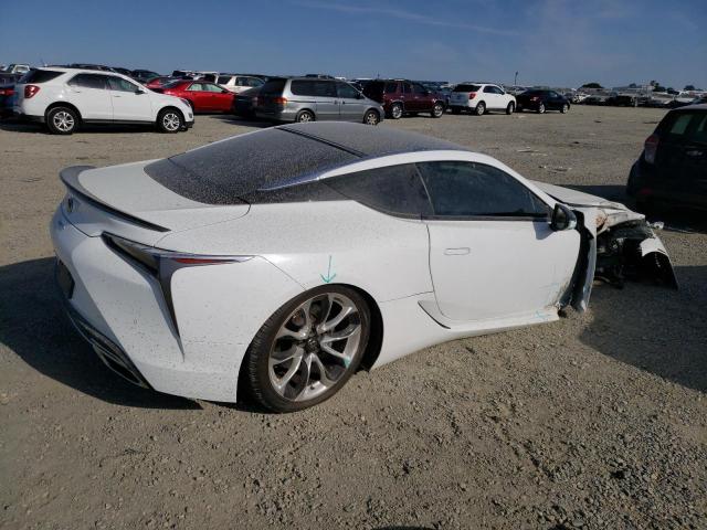 JTHHP5AY6JA002748 - 2018 LEXUS LC 500 WHITE photo 3