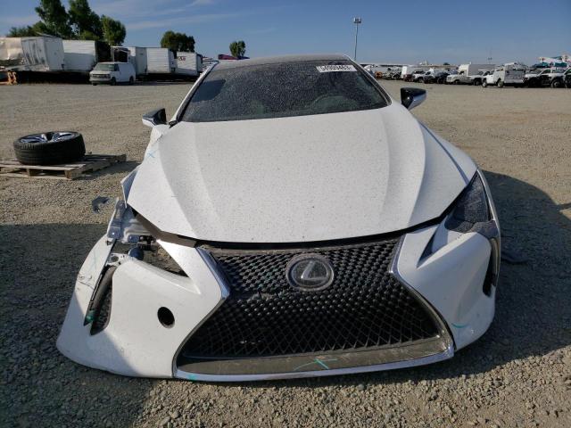 JTHHP5AY6JA002748 - 2018 LEXUS LC 500 WHITE photo 5