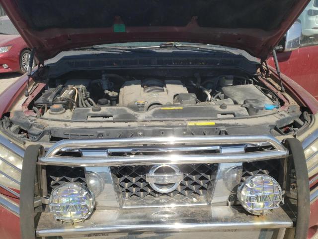 1N6AA06B44N542542 - 2004 NISSAN TITAN XE BURGUNDY photo 11