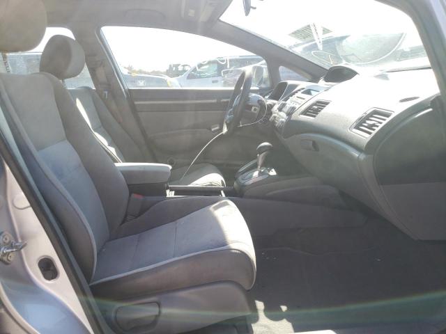 1HGFA16857L005540 - 2007 HONDA CIVIC EX SILVER photo 5