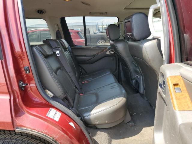 5N1AR18W46C606722 - 2006 NISSAN PATHFINDER LE 红色 照片 11