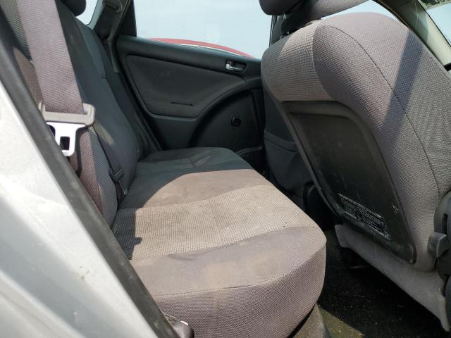 2T1KR32E36C589326 - 2006 TOYOTA COROLLA MA XR SILVER photo 10