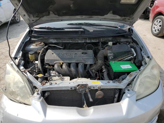 2T1KR32E36C589326 - 2006 TOYOTA COROLLA MA XR SILVER photo 11