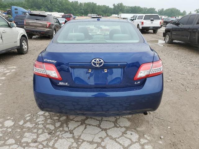 4T1BF3EK1BU724175 - 2011 TOYOTA CAMRY BASE BLUE photo 6