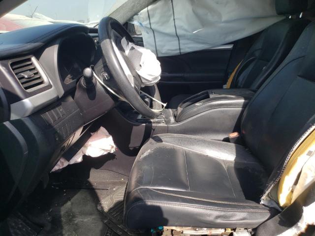 5TDKKRFH2FS087653 - 2015 TOYOTA HIGHLANDER XLE Boz foto 7