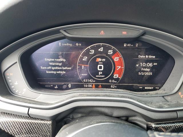 WAUR4AF50JA011058 - 2018 AUDI S5 PRESTIGE BLACK photo 9