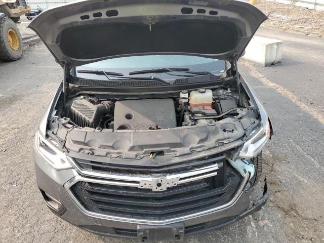 1GNERFKW0MJ243797 - 2021 CHEVROLET TRAVERSE LS GRAY photo 12