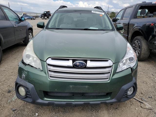 4S4BRBCC7D3289264 - 2013 SUBARU OUTBACK 2.5I PREMIUM GREEN photo 5