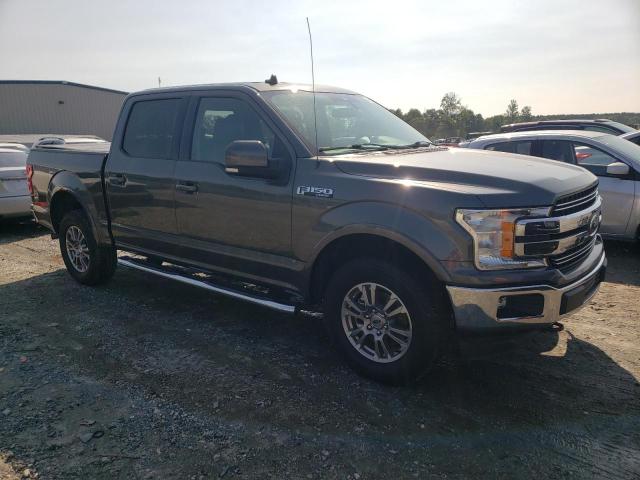 1FTEW1E53KFC48371 - 2019 FORD F150 SUPERCREW GRAY photo 4