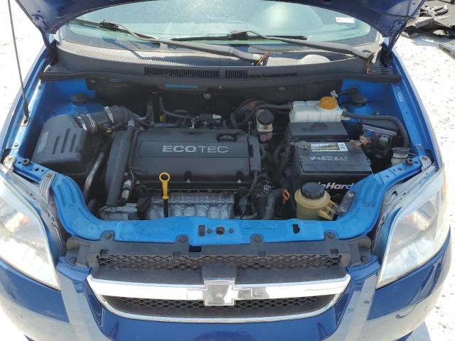 KL1TD5DE4AB135726 - 2010 CHEVROLET AVEO LS BLUE photo 11