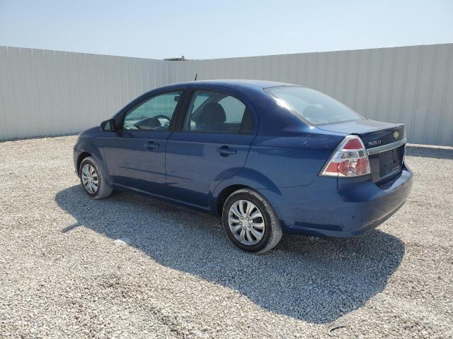 KL1TD5DE4AB135726 - 2010 CHEVROLET AVEO LS BLUE photo 2