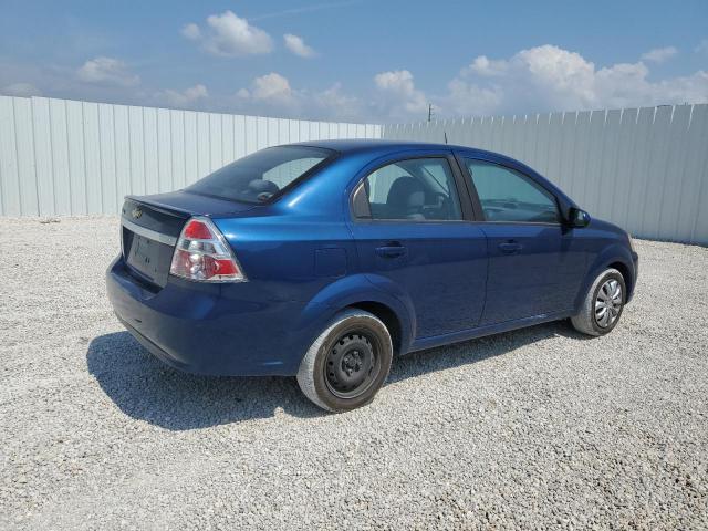 KL1TD5DE4AB135726 - 2010 CHEVROLET AVEO LS Mavi foto 3