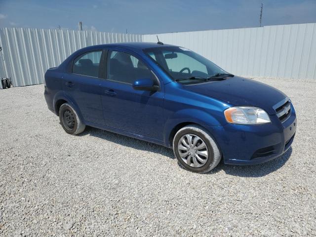KL1TD5DE4AB135726 - 2010 CHEVROLET AVEO LS Mavi foto 4