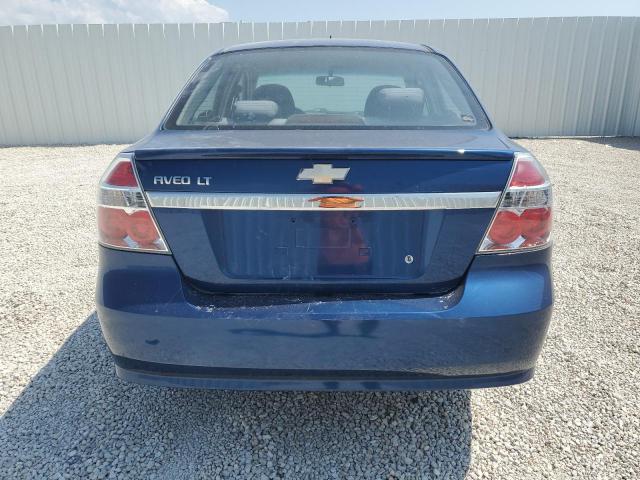 KL1TD5DE4AB135726 - 2010 CHEVROLET AVEO LS Mavi foto 6