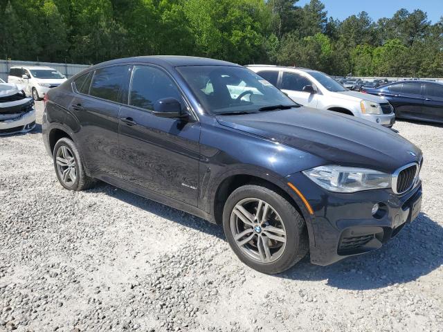 5UXKU0C51G0F93142 - 2016 BMW X6 SDRIVE35I BLACK photo 4