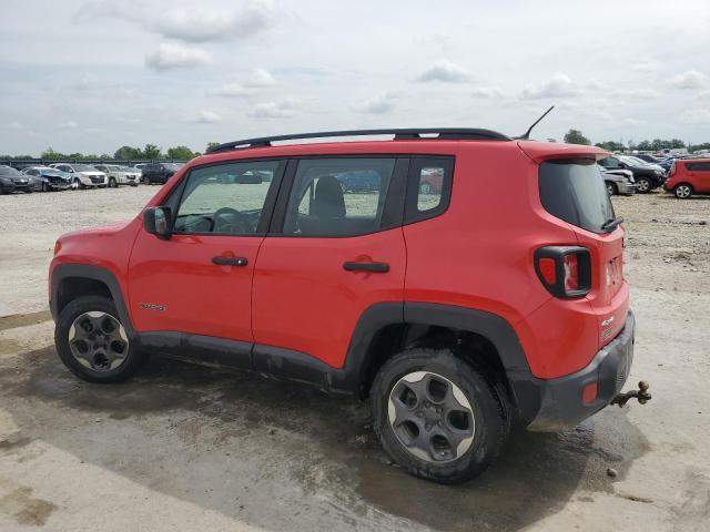 ZACCJBATXFPC30615 - 2015 JEEP RENEGADE SPORT RED photo 2