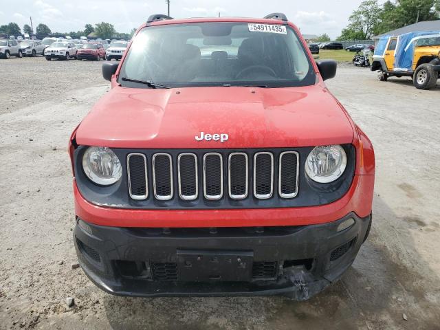 ZACCJBATXFPC30615 - 2015 JEEP RENEGADE SPORT RED photo 5