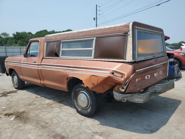 F10GLY14500 - 1977 FORD F-100 BROWN photo 2