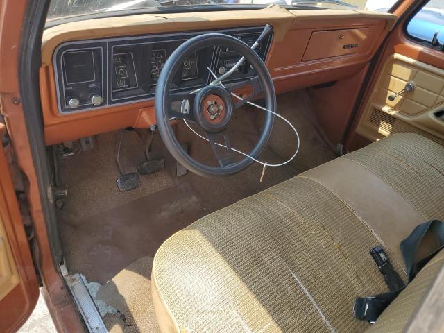 F10GLY14500 - 1977 FORD F-100 BROWN photo 8