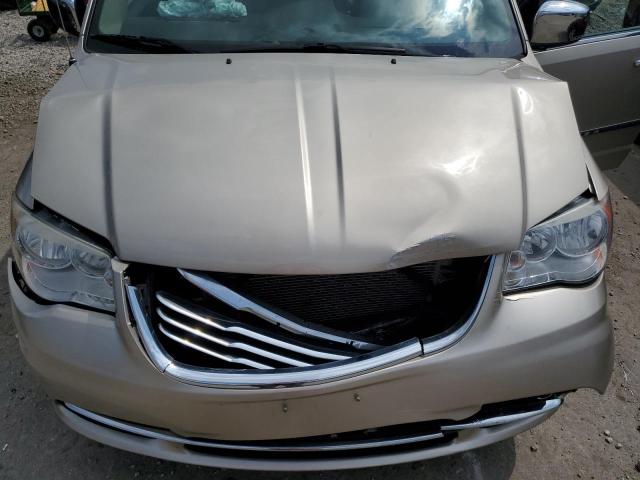 2C4RC1CG5CR412423 - 2012 CHRYSLER TOWN & COU TOURING L BEIGE photo 12