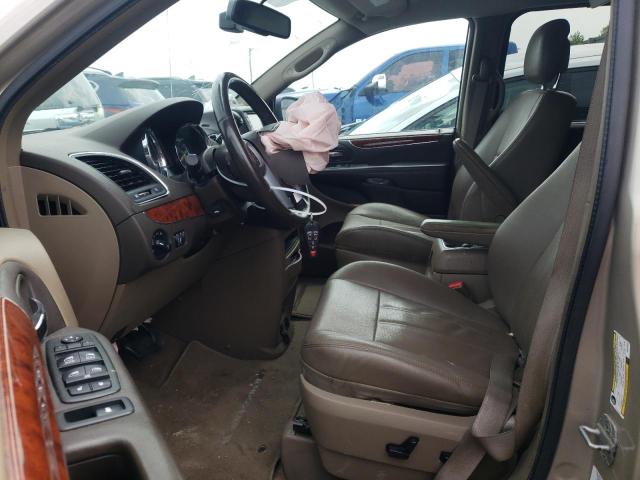 2C4RC1CG5CR412423 - 2012 CHRYSLER TOWN & COU TOURING L BEIGE photo 7