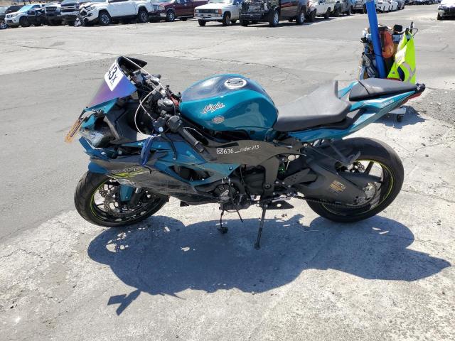 JKBZXJH17MA007037 - 2021 KAWASAKI ZX636 K TURQUOISE photo 3