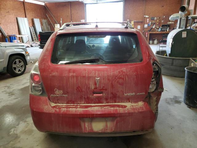 5Y2SM67009Z423305 - 2009 PONTIAC VIBE BURGUNDY photo 6