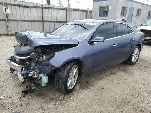 1G11H5SL3EF230095 - 2014 CHEVROLET MALIBU LTZ BLUE photo 1