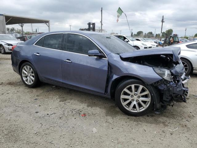 1G11H5SL3EF230095 - 2014 CHEVROLET MALIBU LTZ BLUE photo 4