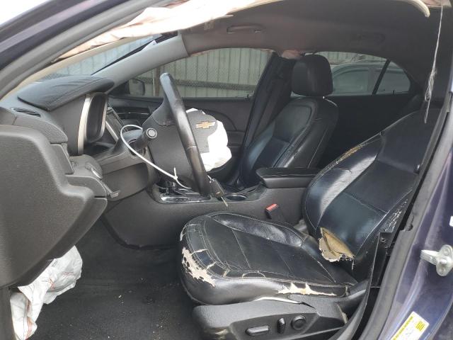 1G11H5SL3EF230095 - 2014 CHEVROLET MALIBU LTZ BLUE photo 7