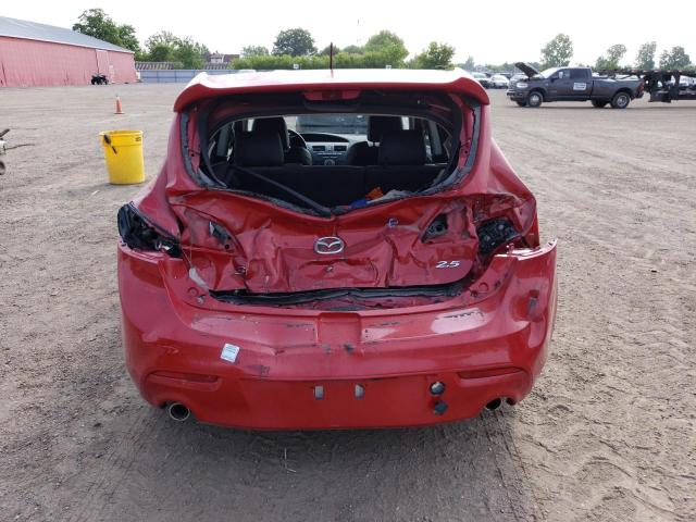 JM1BL1L52B1466233 - 2011 MAZDA 3 S RED photo 6