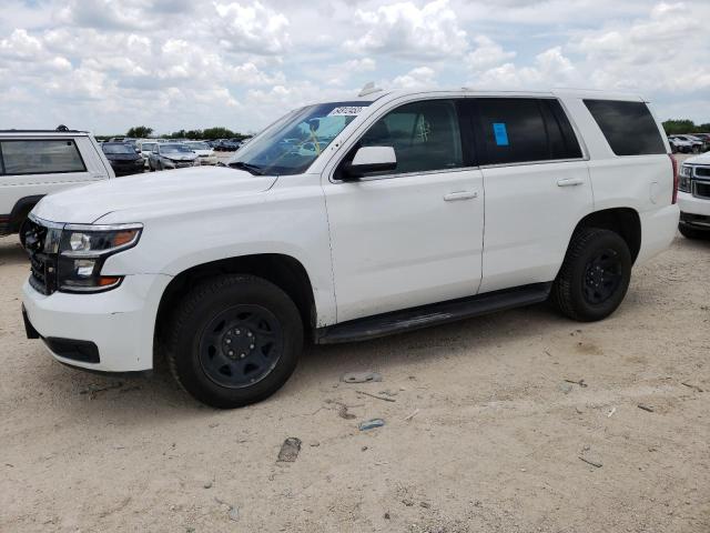 1GNLCDEC0JR281865 - 2018 CHEVROLET TAHOE POLICE WHITE photo 1