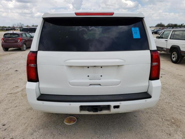 1GNLCDEC0JR281865 - 2018 CHEVROLET TAHOE POLICE WHITE photo 6