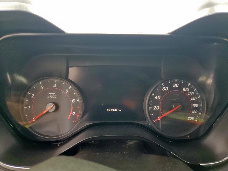 1G1FH1R70K0111491 - 2019 CHEVROLET CAMARO SS CHARCOAL photo 9