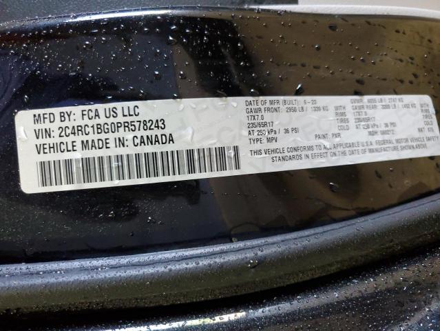 2C4RC1BG0PR578243 - 2023 CHRYSLER PACIFICA TOURING L Qara foto 13