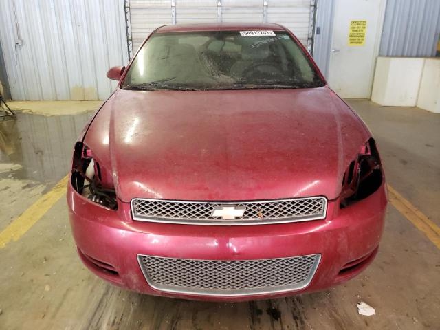 2G1WB5E31E1182526 - 2014 CHEVROLET IMPALA LIM LT RED photo 5