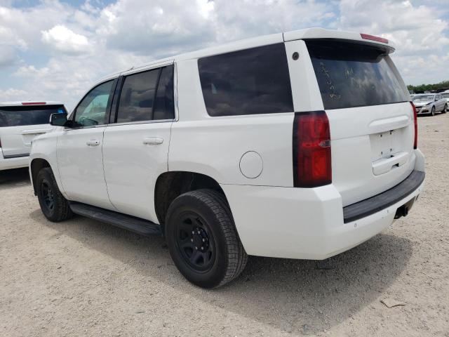 1GNLCDEC2KR283778 - 2019 CHEVROLET TAHOE POLICE WHITE photo 2