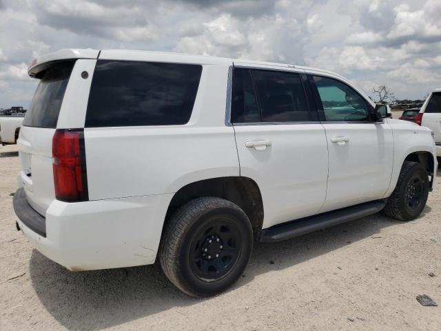 1GNLCDEC2KR283778 - 2019 CHEVROLET TAHOE POLICE WHITE photo 3