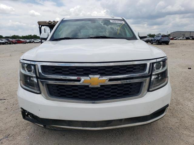 1GNLCDEC2KR283778 - 2019 CHEVROLET TAHOE POLICE WHITE photo 5
