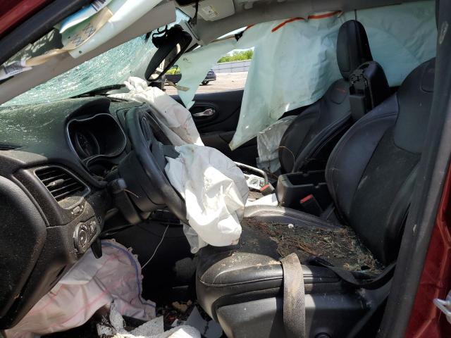 1C4PJMBX9KD139228 - 2019 JEEP CHEROKEE TRAILHAWK MAROON photo 7