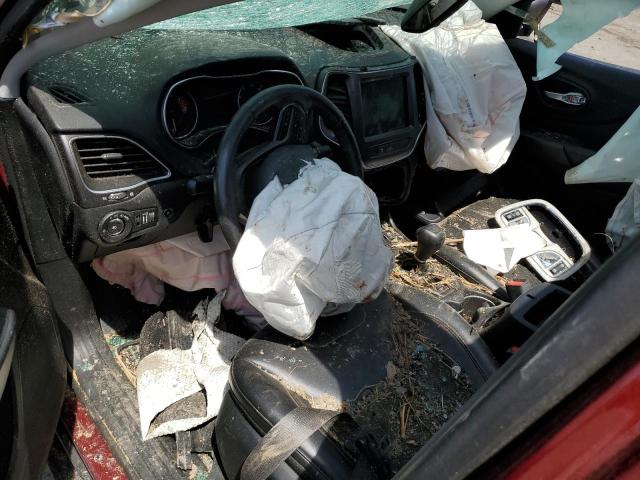 1C4PJMBX9KD139228 - 2019 JEEP CHEROKEE TRAILHAWK MAROON photo 8