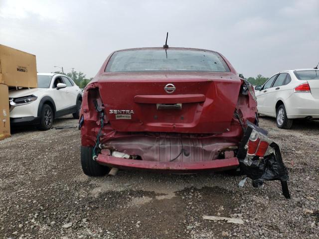 3N1AB61E38L639227 - 2008 NISSAN SENTRA 2.0 BURGUNDY photo 6