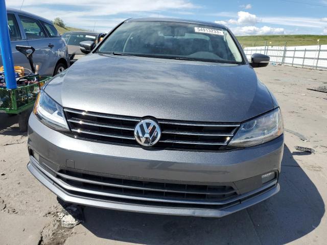 3VWL17AJ6HM212062 - 2017 VOLKSWAGEN JETTA SEL CHARCOAL photo 5