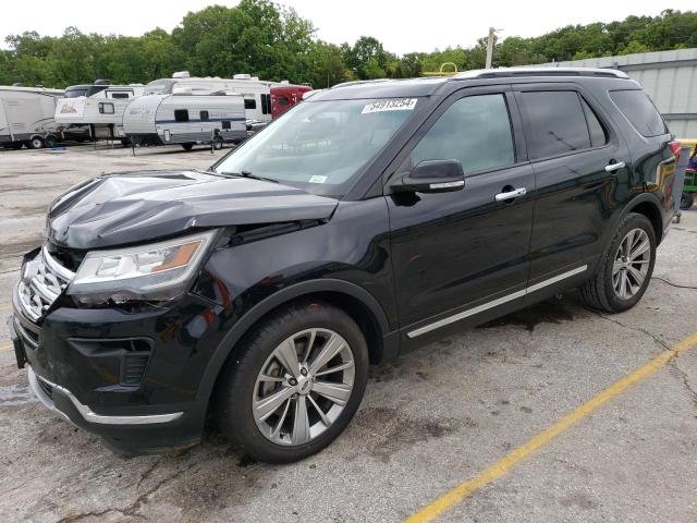 1FM5K7F88JGA99130 - 2018 FORD EXPLORER LIMITED BLACK photo 1